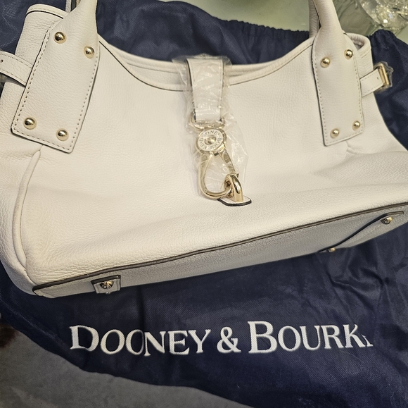Dooney & Bourke White Shoulder Bag - Picture 6 of 12